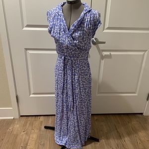 Free People So Fetch maxi wrap dress is size 2
